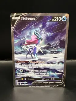 Pokemon TCG Suicune V GG38/GG70 2023 Crown Zenith Ultra Rare Card - NM - Image 1
