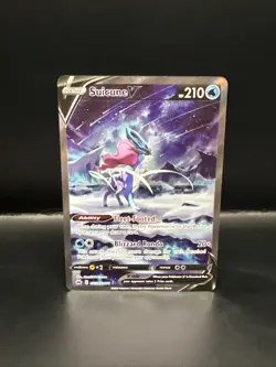 Pokemon TCG Suicune V GG38/GG70 2023 Crown Zenith Ultra Rare Card - NM - Image 4