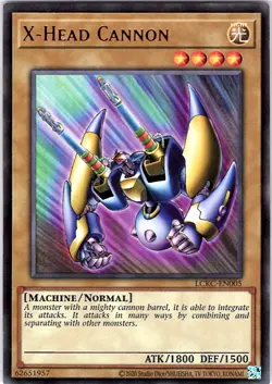 Yugioh X-Head Cannon LCKC-EN005 Ultra Rare Unlimited NM - Image 1