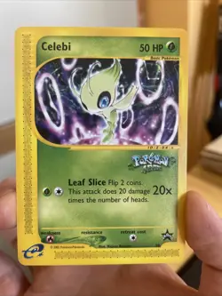 Celebi | Pokemon 4Ever | #50 WOTC Black Star Promo | Pokemon TCG | 2002 | LP 🔥 - Image 1