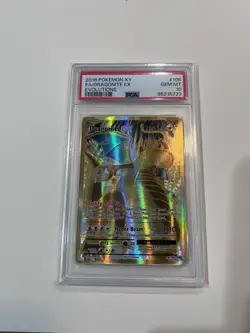 2016 Pokemon XY Dragonite EX Evolutions PSA 10 GEM MT Card - Image 1