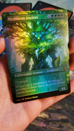 Nyxbloom Ancient FOIL Proxy Card with Custom Anime Art Design - Image 2