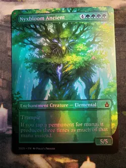 Nyxbloom Ancient FOIL Proxy Card with Custom Anime Art Design - Image 4