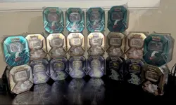 Pokemon TCG 18 Triple Whammy Tin (LOT OF 18) Brand New Factory Sealed 2026 - Image 2