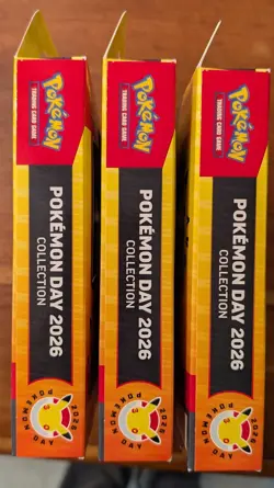 Pokemon TCG Pokemon Day 2026 Collection 30th Anniversary Box Sealed [Lot of 3] - Image 3