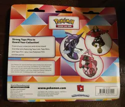 Pokemon XY Evolutions Crimson Invasion Tapu Pin Blister Two Booster Packs - Image 2