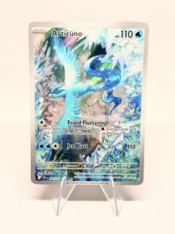 Pokemon Journey Together 161/159 Articuno Illustration Rare - Image 1