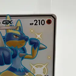 NM Pokemon Lucario GX Shiny Holo Rare Hidden Fates: Shiny Vault SV64/SV94 - Image 3