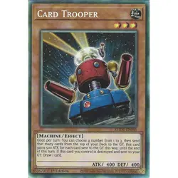 Yugioh Card Trooper AMDE-EN046 Collector's Rare 1st Edition - Image 1