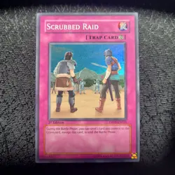 Scrubbed Raid [NM+] DP09-EN029 1st Edition Super Rare Yugioh! Duelist Pack 9 - Image 1