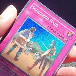 Scrubbed Raid [NM+] DP09-EN029 1st Edition Super Rare Yugioh! Duelist Pack 9 - Image 2