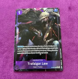 Bandai One Piece CCG Trafalgar Law OP09-069 Parallel Foil Rare English - Image 1