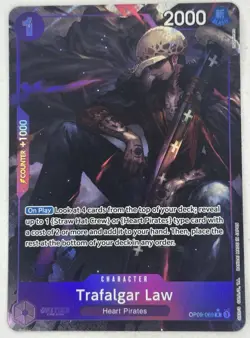 Trafalgar Law OP09-069 (Alt Art) English One Piece: Emperors in the New World - Image 1