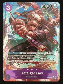 Trafalgar Law (OP05-069) (Alternate Art) - Awakening of the New Era (OP05) - Image 1