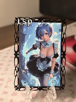 Re: Zero Rem Goddess Metal Card Serialized - Image 1