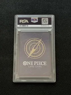 2026 ONE PIECE OP14 EB01-023 THE AZURE SEA'S SEVEN (JP) EDWARD WEEVIL SP PSA 10 - Image 2
