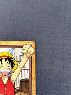 Vintage 2002 One Piece Carddass Hyper Battle Luffy C221 Japan Bandai TCG - Image 4