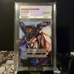 Magallen OP02-085 SP One Piece Paramount War ACE 10 GEM MINT - Image 1