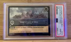 Disney Lorcana - Maui's Place of Exile - 202/204 (Cold Foil) PSA 10 Gem Mint 💎 - Image 1