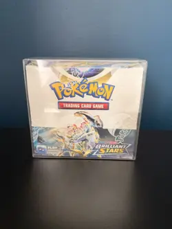 Pokemon Brilliant Stars Booster Box 36 Packs - New & Sealed with plastic case - Image 1