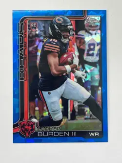 2025 Topps Chrome Sapphire Rookie Luther Burden III RC #334 (DW) - Image 1
