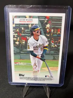 2025 Topps Chrome Platinum Nick Kurtz Jacob Wilson #55DH-20 Doubleheaders RC - Image 2