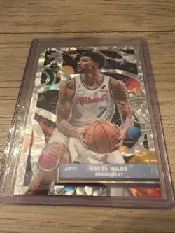 2025-26 Topps Cosmic Chrome Kel'el Ware FDI 1 Refractor 11/12 Heat - Image 1