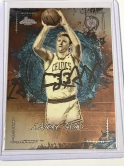 2025-26 Topps Chrome Cactus Jack Larry Bird La Flame SP #LFL-3 - Image 1