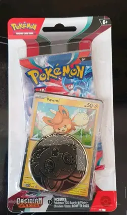 Pokemon TCG Scarlet & Violet Obsidian Flames Sealed Booster Pack - Image 1