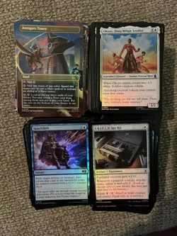 Marvel Super Heroes Bulk Lot 700+ Foil Cards Assorted Magic The Gathering Mtg - Image 1