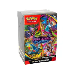 Pokemon Mega Evolution Phantasmal Flames Booster Bundle, 6 Packs, 60 Cards - Image 1