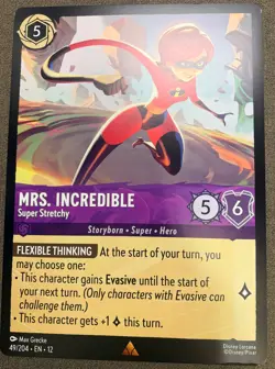 Lorcana TCG - retail kit Woody, Mrs Incredible, Syndrome Oversized cards/poster - Image 2
