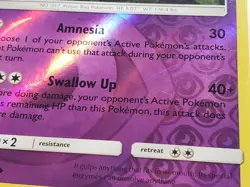 REVERSE HOLO Swalot 58/168 VLP - Yuka Morii Clay Celestial Storm Pokemon Card - Image 2