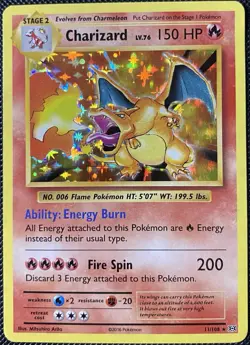 Charizard 11/108 Evolutions Holo - Pokemon Card - Image 1