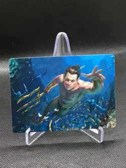 Namor The Submariner Art Card 6/45 Marvel Super Heros Art Series Nice Gold Stamp - Image 1