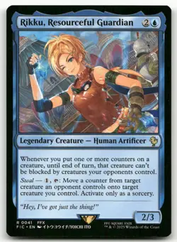 Rikku, Resourceful Guardian #41 (NM) Final Fantasy FIC Magic MTG - Image 1