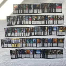 MTG Mono Black Cards X150 Bundle Job Lot Bulk Collection Various Sets Pauper - Image 1