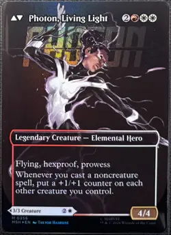 MTG Marvel Super Heroes Monica Rambeau Borderless Foil (Mythic) - Image 2