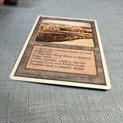 MTG 4th Edition Strip Mine LP - Image 3