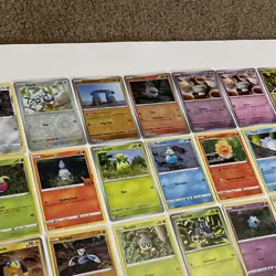Yuka Morii Art Card Lot of 45 (Clay Pokemon Cards). No Repeats MP-LP-NM - Image 3
