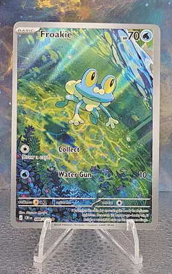 Froakie 088/086 Illustration Rare ME04: Chaos Rising Pokemon Holo NM - Image 1