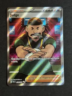 Judge 228/091 Paldean Fates Full Art Trainer Pokemon TCG NM/MINT - Image 1