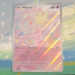 The Pokemon Company Milcery 152/142 Stellar Crown Illustration Rare Holo EN 60HP - Image 1