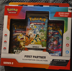 Pokemon TCG First Partner Illustration Collection Series 2 Box Promo Booster - Image 1