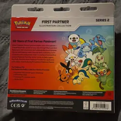 Pokemon TCG First Partner Illustration Collection Series 2 Box Promo Booster - Image 2