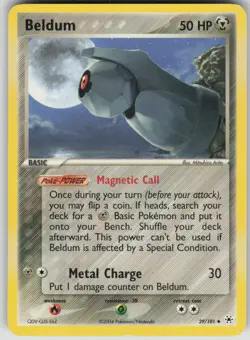 Pokemon TCG Beldum Uncommon Hidden Legends 29/101 - Image 1