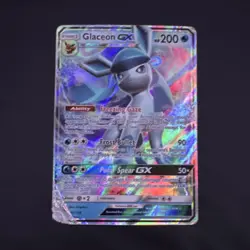 Pokemon Glaceon GX Ultra Rare Full Art Holo SM Ultra Prism 39/156 Stage 1 HP 200 - Image 1