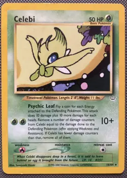 Pokemon TCG - Celebi 16/64 Neo Revelation Regular - Image 1