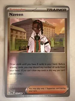 ✨ Naveen 079/088 Uncommon Reverse Holo - Pokemon TCG Perfect Order - NM - Image 1