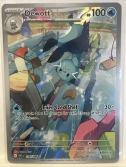 Pokemon Dewott Illustration Rare Holo 106/086 Sv: White Flare - Image 1